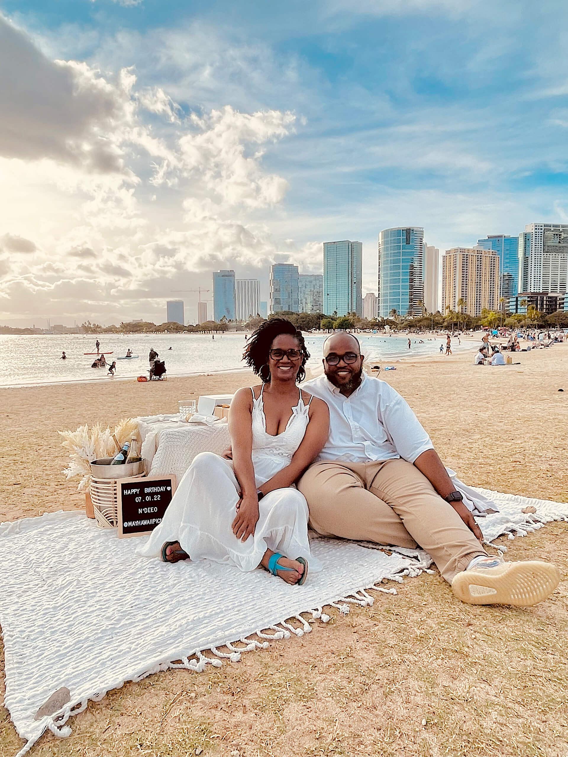 Magic Island Picnic - Oahu Hawaii - July01