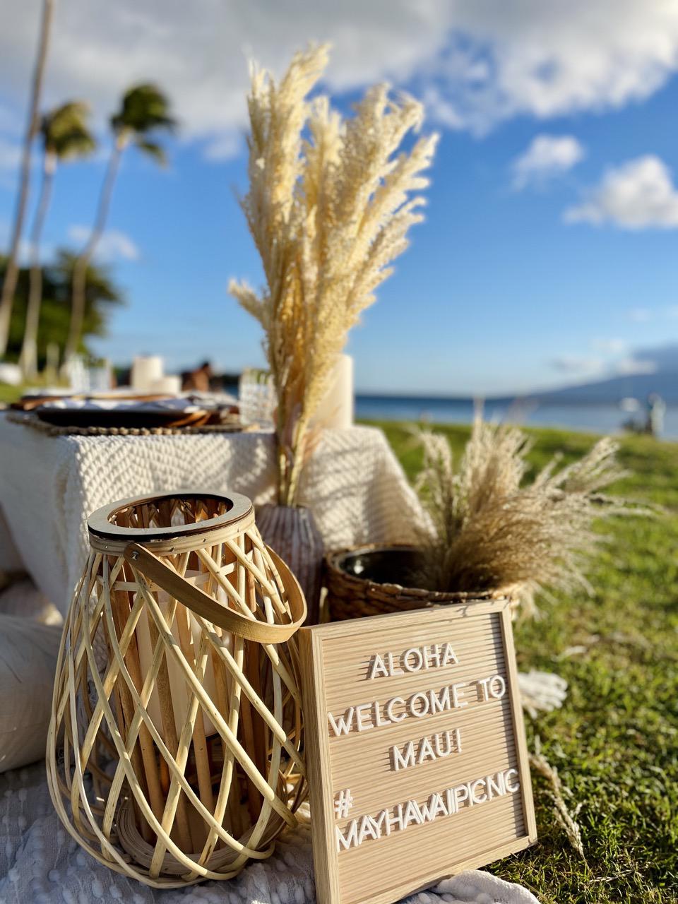 Maui Luxury picnic