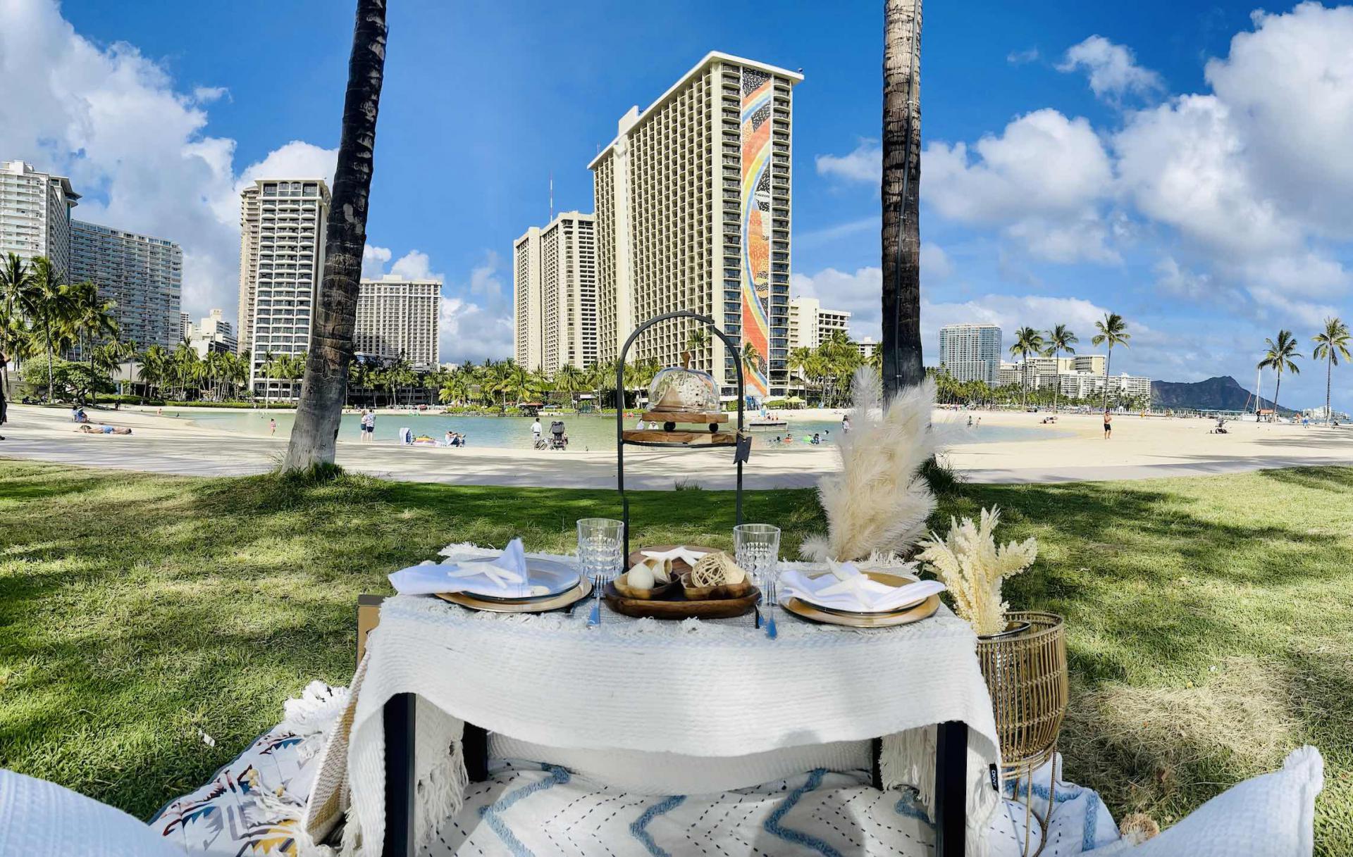 M.A.Y Luxury Beach Picnics on Oahu and Maui Hawaii
