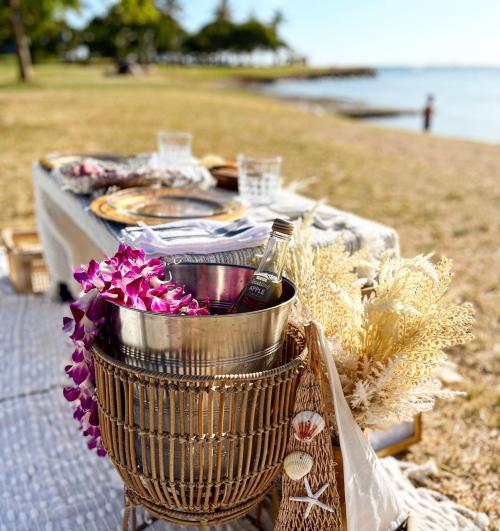 Oahu Beach Date Picnic